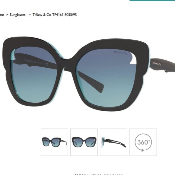 TIFFANY & CO. "PAPER FLOWERS" COLLECTION SUNGLASSES - Picture 4 of 16